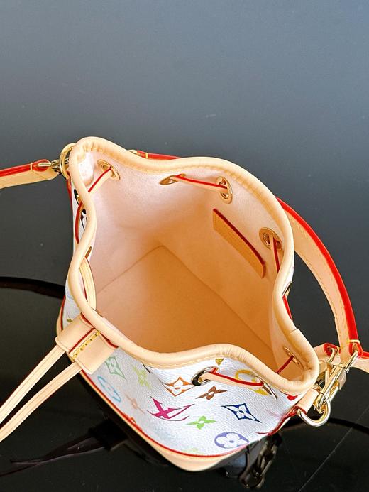 驴家 村上隆 LV×TM Nano Noé 手袋 水桶 白三彩（JPH） 商品图4