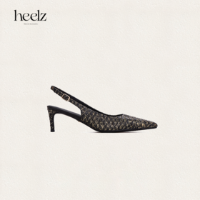 heelz设计师鞋履 | 美人鱼鱼皮尖头Sling-back 6公分