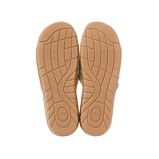 NITORI宜得利家居 室内日式女士拖鞋 柠檬麻底 YE 商品图5