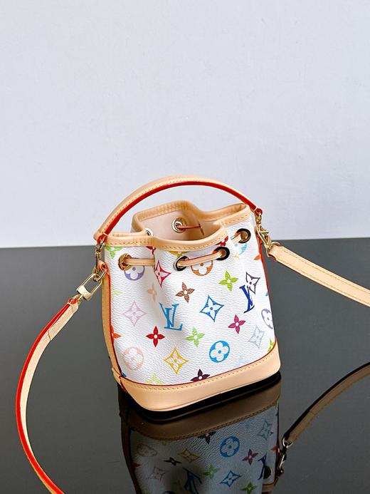 驴家 村上隆 LV×TM Nano Noé 手袋 水桶 白三彩（JPH） 商品图2