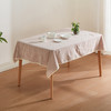 NITORI宜得利家居 格纹桌布 蕾丝边 BR 125*170 商品缩略图0