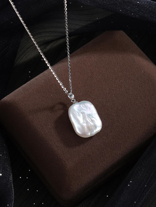 子佩集【潮声入梦‌】银S925珍珠惜王妃套链项链【ZZXL043】巴洛克2602 商品图4