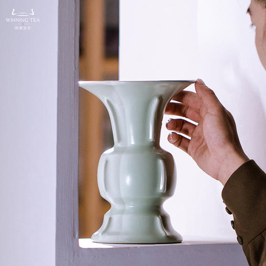 问鼎汝瓷天青出戟尊（收藏款） 商品图2