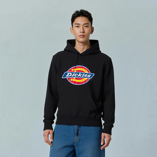 Dickies经典大LOGO卫衣 美式复古宽松连帽上衣卫衣情侣款春秋 DK0A88I5 商品图0