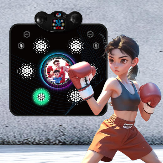 宏太智能音乐拳击机|十种模式好玩易坚持，跳舞/拳击二合一，玩着甩肉体质好！ 商品图2