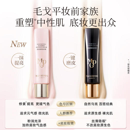 【重磅新品!!】毛戈平柔肌盈采妆前霜粉衣 811 5ml 商品图2
