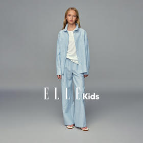 💕春3童装亚麻棉休闲绣花衬衫/亚麻棉绣花连腰松紧休闲直筒裤