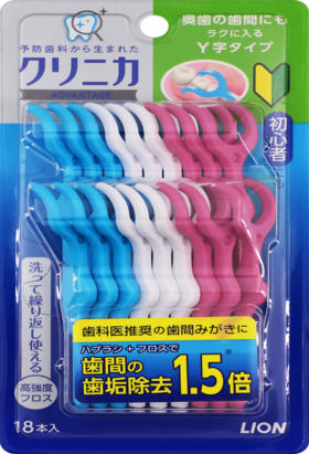 【临期品】O21207 齿力佳Y字型牙线棒