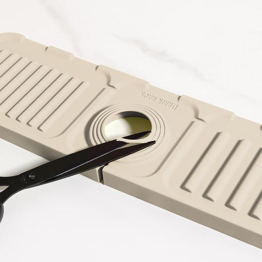 NITORI宜得利家居 硅胶水龙头沥水垫 RH709 BE 商品图1