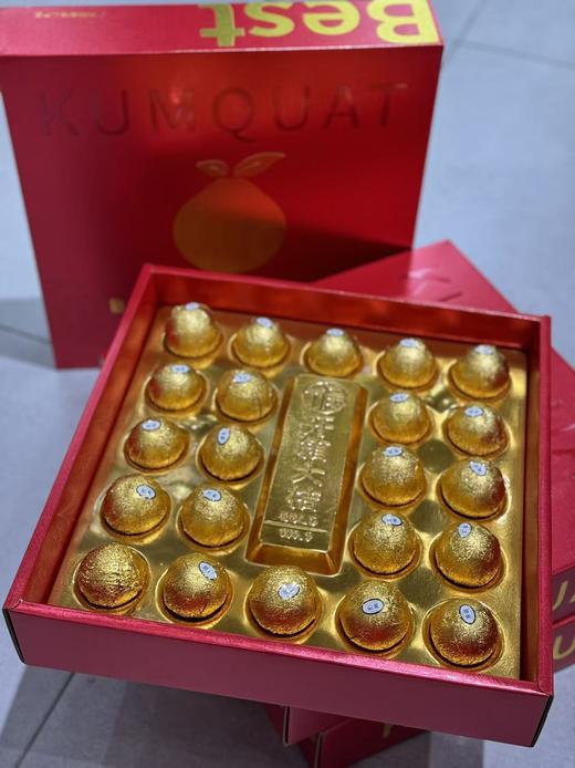 周四取货：【开箱大桔5A脆蜜金柑】一盒22枚，超大，冰糖甜爆汁，无籽超润喉。 商品图5