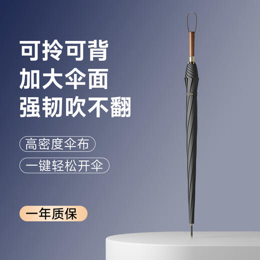 左都简约轻奢长柄伞 商品图7
