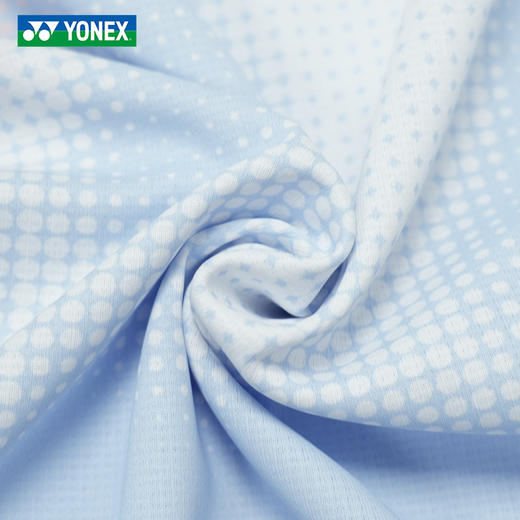 YONEX尤尼克斯yy羽毛球服透气速干比赛训练服男女同款短袖1100126BCR 商品图5
