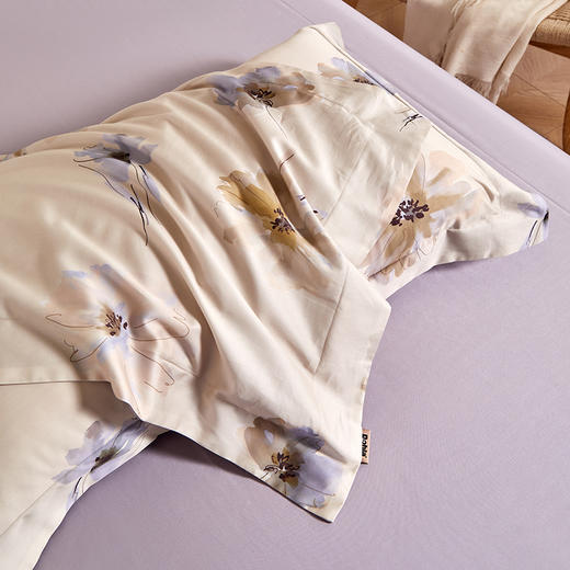 多喜爱 60S全棉缎纹四件套 漪索/漪曼/漪晨 【双股缎纹】【宽边枕套】新疆长绒棉 浪漫法式 商品图14