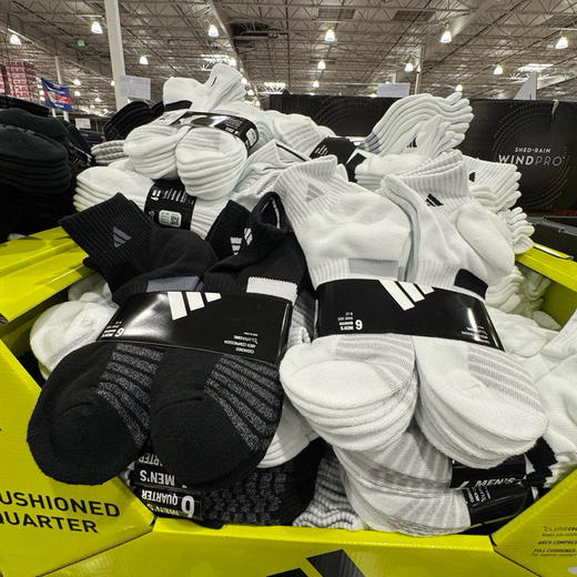 Adidas男士袜子6双装只要189元🉐🉐包税包邮到手🔥🔥✈️ 商品图0