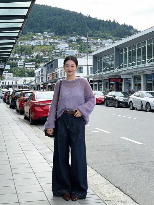 麦檬MEILLEURMOMENT女装100%拉毛丝羊绒5H1130683 商品图1