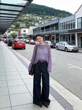 麦檬MEILLEURMOMENT女装100%拉毛丝羊绒5H1130683