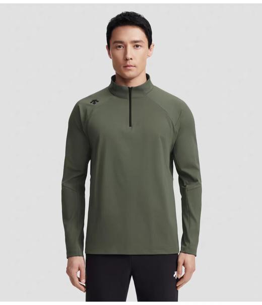 点此购买 迪桑特春季户外休闲男士运动立领半拉链上衣 ss 340798 商品图7