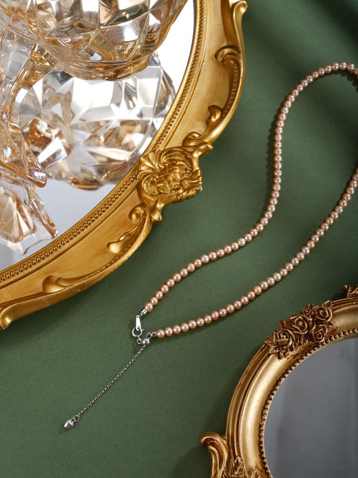 子佩集银S925珍珠惜王妃项链【ZXLY4-5】珠串2602 商品图5