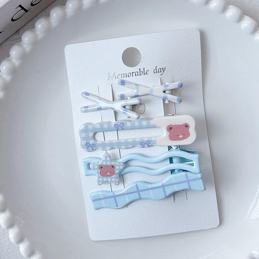 可爱奶呼呼多个合发夹（5个）-纪念日百货门店同款169149177 商品图2