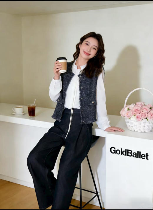 麦檬MEILLEURMOMENT女装马甲5H2130141 商品图0