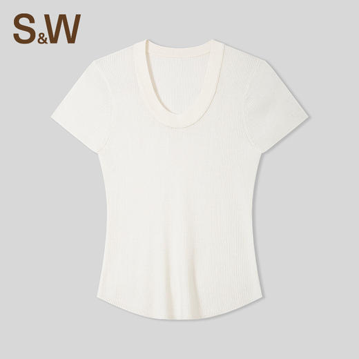 【SW速惟】修身显瘦短款透气运动t恤4347 商品图2