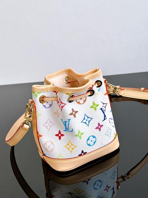 驴家 村上隆 LV×TM Nano Noé 手袋 水桶 白三彩（JPH） 商品图1