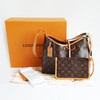 【95新】LV路易威登M46203小号棕色老花carryall单肩斜挎包女士150226AK11 商品缩略图1