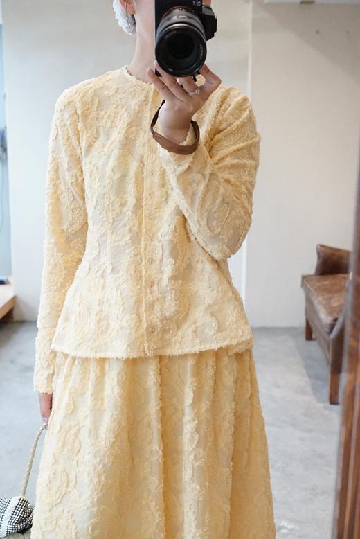 SUSURI 收腰圆领短衬衫 商品图3