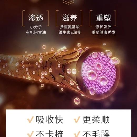 ARGANICARE阿甘可修护精油发膜正品补水顺滑柔顺修复干枯烫染毛躁效期27年2月 商品图7