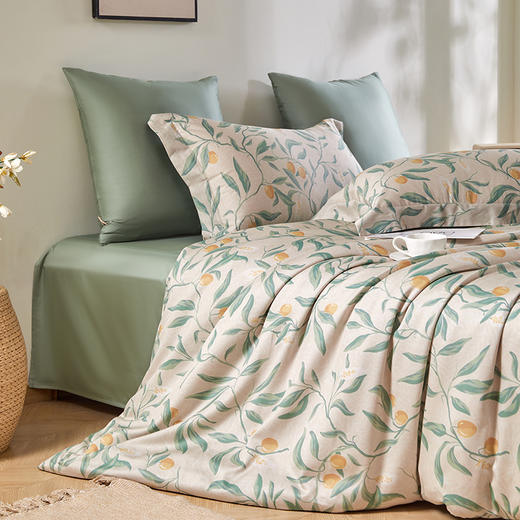 多喜爱 60S全棉缎纹四件套 漪索/漪曼/漪晨 【双股缎纹】【宽边枕套】新疆长绒棉 浪漫法式 商品图6