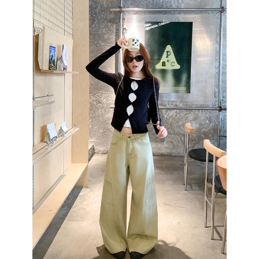 <曾小咸推荐>3.3 现货秒杀 ！微信超特价！假两件镂空t恤 日常149.99 立减80 秒杀69.99！！ 商品图2