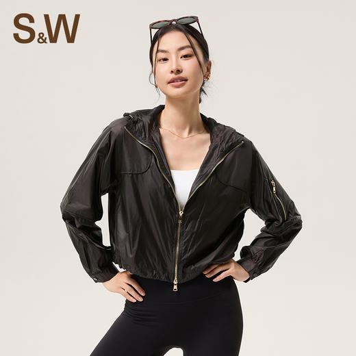 【SW速惟】连帽防泼水短款运动外套1281 商品图0