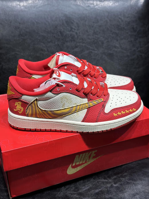 秋冬特惠💰430 Air Jordan 1 low 马年限定 乔一低帮倒钩板鞋 公司品质出货 商品图1
