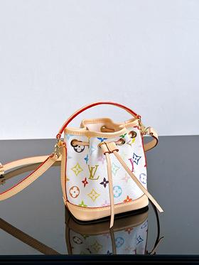 驴家 村上隆 LV×TM Nano Noé 手袋 水桶 白三彩（JPH）