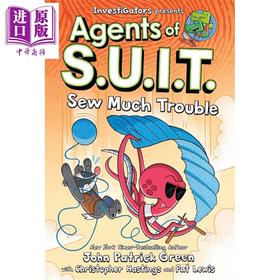 预售 【中商原版】调查猿 特别调查组 缝纫的麻烦 Investigators: Agents of S.U I T Sew Much Trouble 英文原版 John Patrick Green