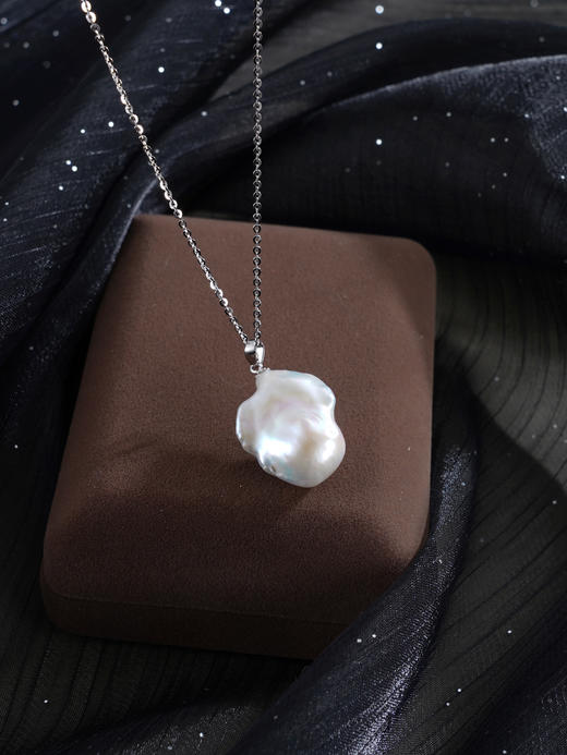 子佩集【月影流辉‌】银S925珍珠惜王妃套链项链【ZZXL045】巴洛克2602 商品图2