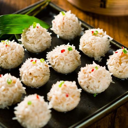【鲜香美味❗️雪花肉丸】每一步都是精心制作，鲜香可口，口感细腻，越吃越有味，大人小孩都爱吃，糯米夜市便当小吃半成品酒店商用速食菜预制QQ 商品图1