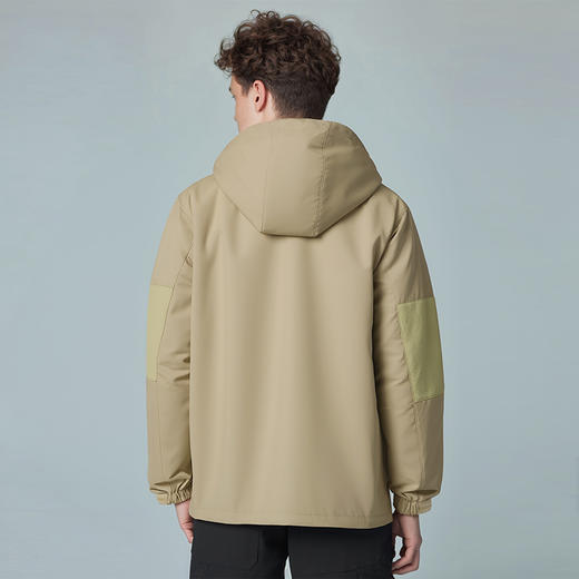 Dickies复古工装羽绒服男 前胸拉链口袋宽松连帽可调节厚外套 DK0A885Y 商品图3