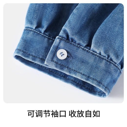 【 纳维凯尔】【120-165】意大利小帆船女童牛仔连衣裙 商品图7