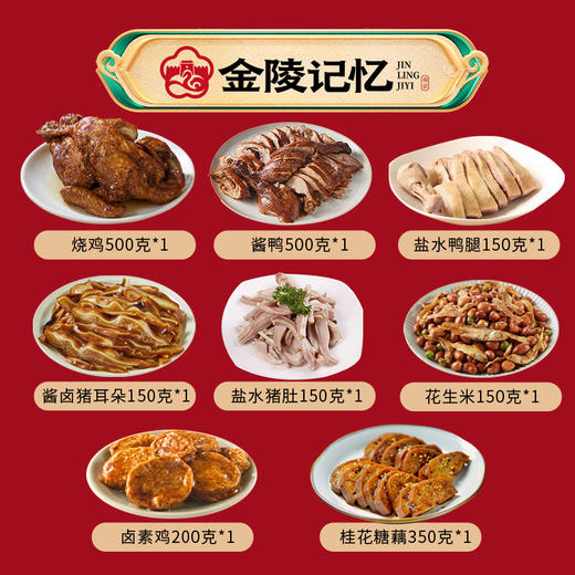 金陵记忆【鸿运当头·金陵珍味礼】 商品图2