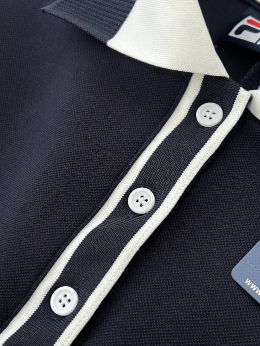 点此购买 斐乐春季女士针织POLO领连衣裙 HGN 340792 商品图8