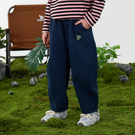 【休闲弯刀裤】棉花堂 针织长裤 A类  耐磨耐穿   百搭  FD61078 商品图4