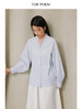 ForPoem 26/SS 原创设计通勤系列花边收腰衬衫 商品缩略图2