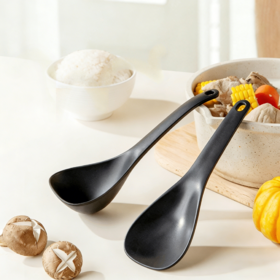 【磨砂质感】双枪 合金铲勺 饭铲+汤勺 高温烹煮不掉色