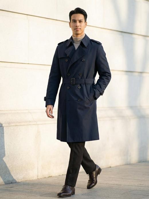 「7款可选」经典款日本防渗雨嘎巴甸战壕风衣 商品图6