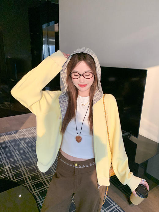 <曾小咸推荐>2.26现货秒杀 ！微信超特价！韩系短款修身长袖t恤 日常109.99 立减60 秒杀49.99！ 商品图8