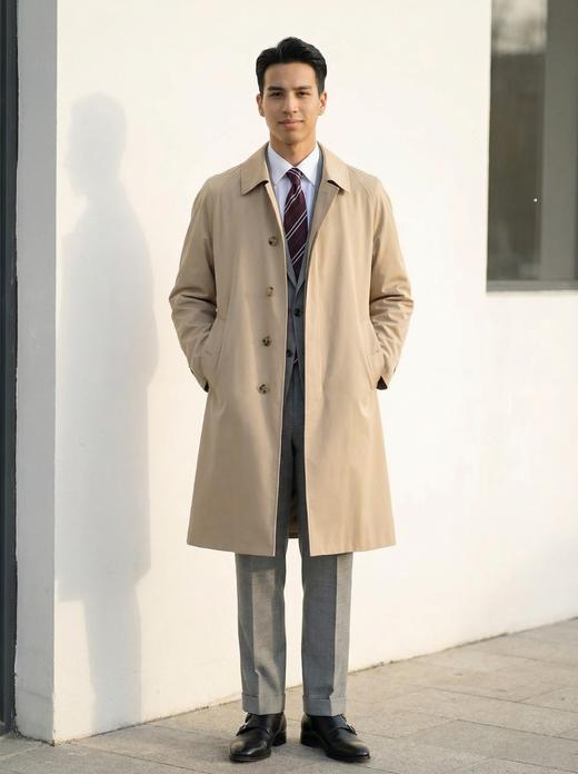 「7款可选」经典款日本防渗雨嘎巴甸战壕风衣 商品图9