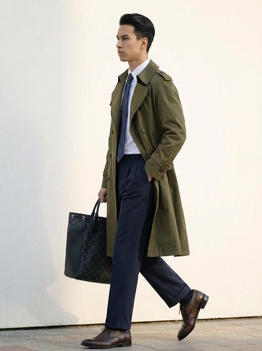 「7款可选」经典款日本防渗雨嘎巴甸战壕风衣 商品图14