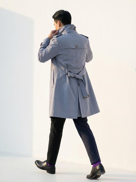 「8款可选」Hardy Minnis Super Gabardine 羊毛嘎巴甸战壕风衣 商品图2