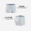 【满3条/6.7折】【秀黛】男莫代尔印花无痕平角裤男士内裤【1条】W5330010T【门店同款】【内裤非质量问题不退换，介意勿拍】 商品缩略图1